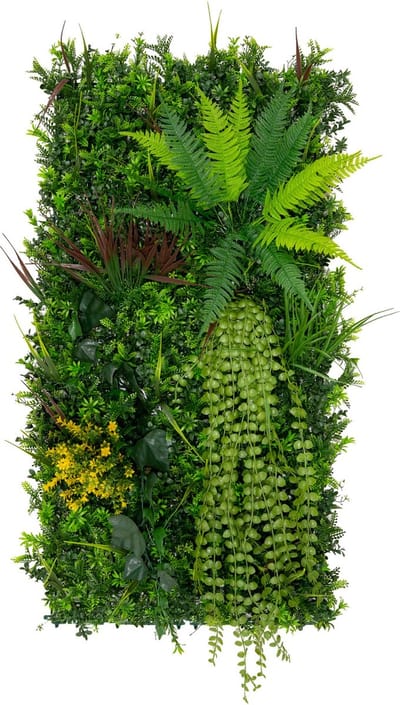 Kunstplanten wandpaneel - alina - 50x100 cm - binnen & buiten