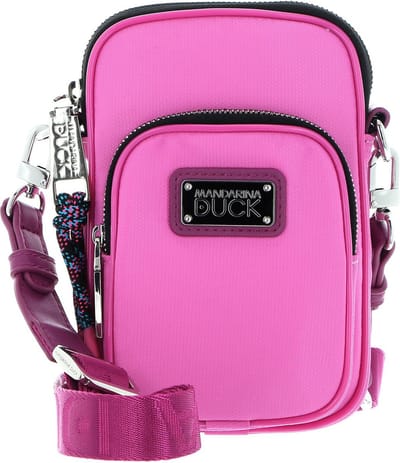 MANDARINA DUCK Telefoontasje Schoudertas Style Phone Holder Pink Bubble Roze