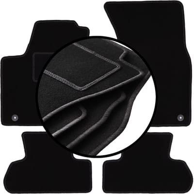 Complete set veloursmatten voor: Audi Q5 I SUV (2008-2017)