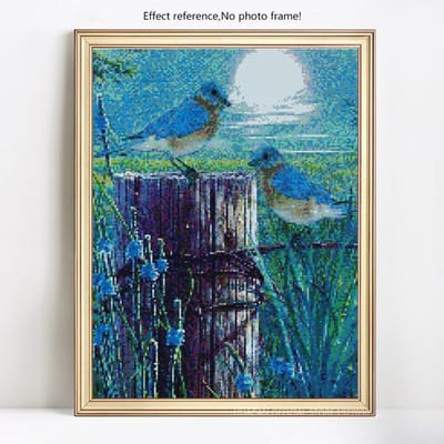 5D DIY diamant schilderij volledige ronde strass vogel mozaïek diamant borduurwerk kruissteek 20X30CM