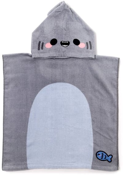 Kinder handdoek - archie de haai - cadeau tip