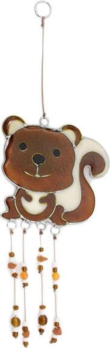 Raamdecoratie Hars Eekhoorn (Bruin)