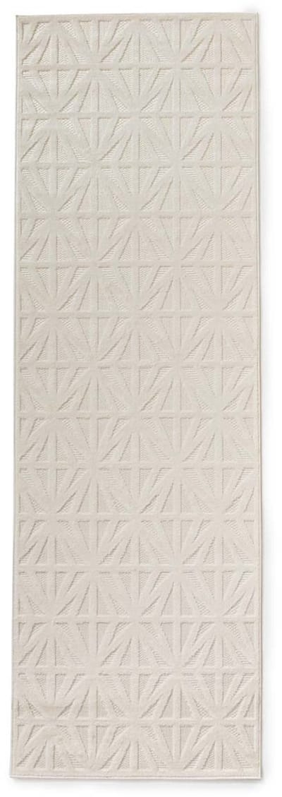 Balkonkleed - Elvora Bloom crème 80x250