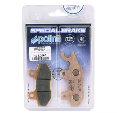 Plaquette de frein Polini pour Scooter Peugeot 500 Satelis Après 2007 Neuf