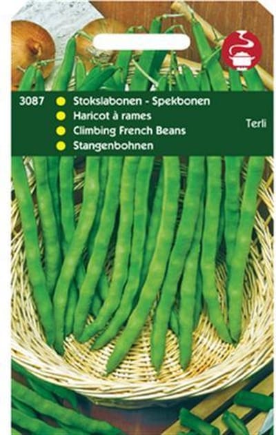 Hortitops Zaden - Stokslabonen Terli (Spekboon)