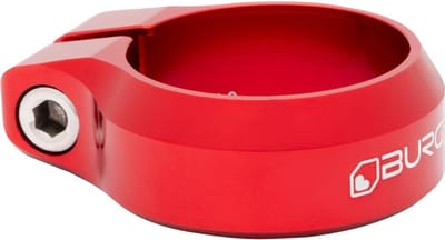 Zadelklem - Zadelpenklem - Fiets Zadel - Precisie Klem - 34.9mm - Rood