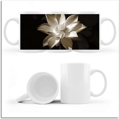 Koffie Thee Mok Cup met Foto Lotus Lotus Bloem No. H3046M_Cup