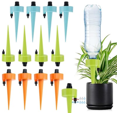 Automatische Irrigatie Kit - Planten Water Geven - Zelf Water Geven - Verstelbare Druppel Snelheid - 16.5 x 5.5 cm