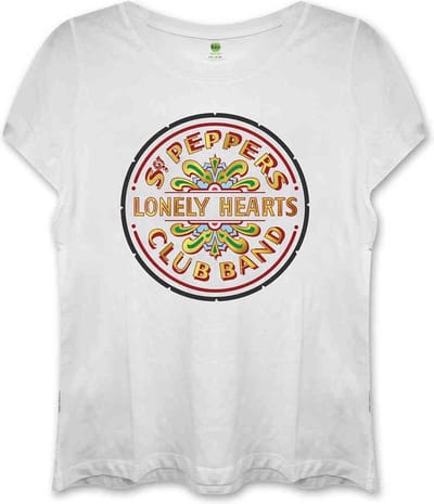 The Beatles - Sgt Pepper Dames T-shirt - S - Wit