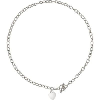 Cumshot ketting Je bent mijn hart zilver 925