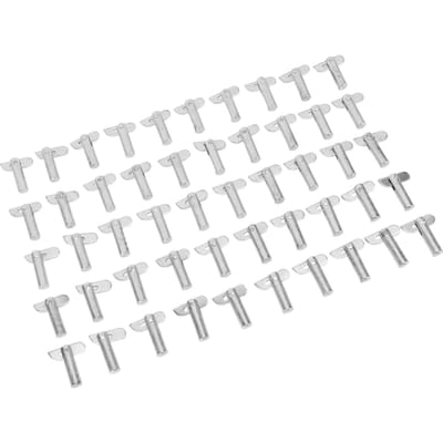 50 Pièces Connecteur d'Articulation d'Échafaudage Mobile Barre Point Échafaudage Galvanisé Goupilles de Positionnement de Bielle de Connexion Cheville