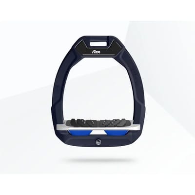 Veiligheidssporen Paardrijden Inclinatie Ultra Grip Rood/Grijs/Blauw Flex-On Safe-On
