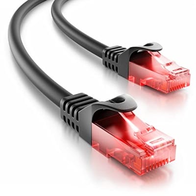 CAT6 Outdoor Patchkabel 2m - 250 MHz AWG 24 - UV Bestendig Weerbestendig LDPE Mantel - Zwart
