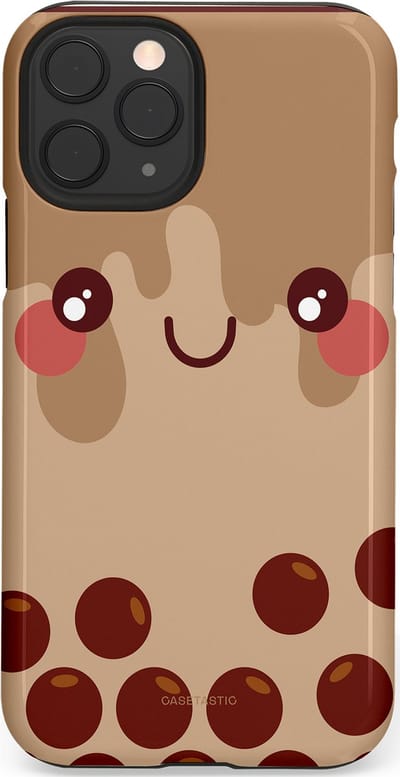 Casetastic Hoesje Geschikt voor Apple iPhone 11 Pro - Stijlvolle Beschermende Duo-layer Case - Smeltende choco bolletjes