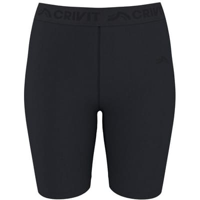 CRIVIT Dames biker shorts met koeltechnologie (Zwart, XS (32/34))