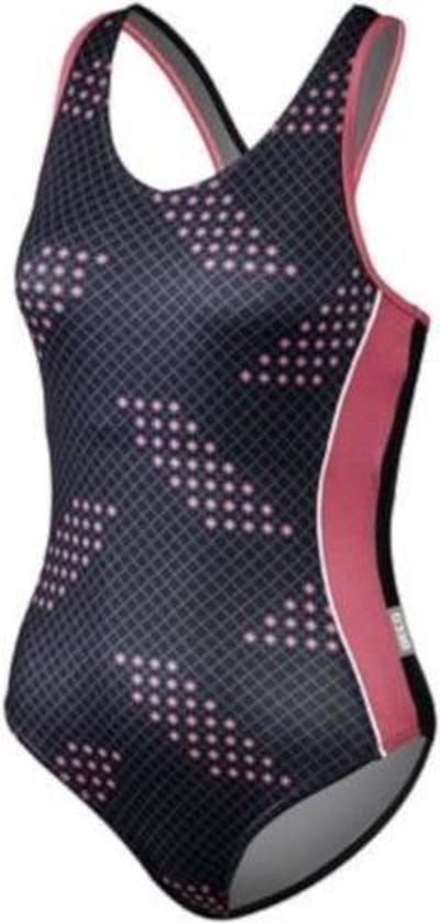 Beco Badpak Competition Dames Polyester Rood/zwart Maat 40