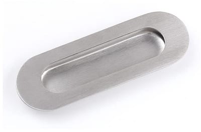 Dailygoods- Schuifdeurgrepen Roestvrij Staal - Deurbeslag - Verborgen Handgrepen - Voor Schuifdeuren - Voor Binnen/Buiten - Inclusief Schroeven - Deurklink