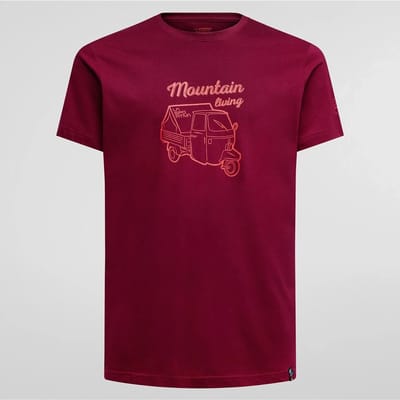 La Sportiva Ape T-shirt Met Korte Mouwen Rood L Man