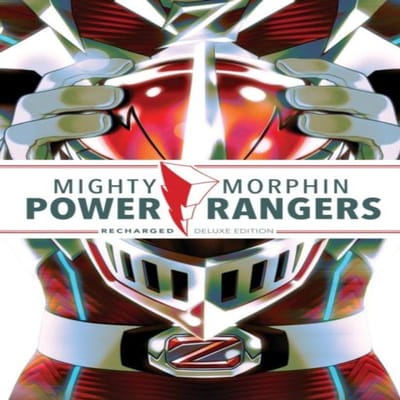 Mighty Morphin Power Rangers Recharged Édition Deluxe par Adam Cesare Livre relié 9798892151993
