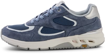camel active Casual sneaker met comfort voetbed - Maat womenswear-38 - Blauw