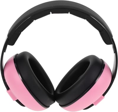 Kinderen Oorkappen - Baby gehoorbescherming - Geluidsreductie - 3 Lagen Schuim - 0-24 Maanden - Roze