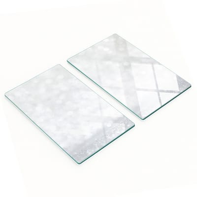 Multifunctionele decoratieve glazen keukenplankjes voor kleine voorwerpen, 2x30x52 cm