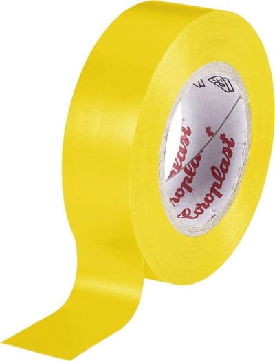 Isolatietape Geel 10m x 15mm