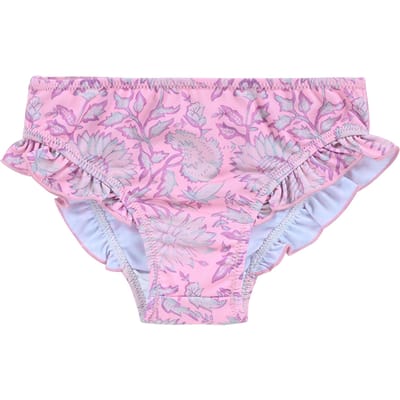 Louise Misha Bathing Suit Andrea Pink Daisy Garden Maat: 3Y | Badmode Outlet | Unisex | Roze
