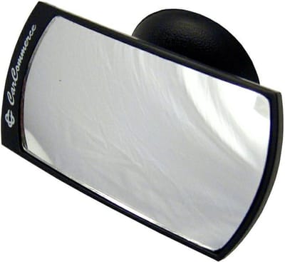 CarCommerce Universele Achteruitkijkspiegel Binnenspiegel 110x55mm Zwart