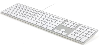 Bedraad Toetsenbord met RGB Backlight (Zilver)