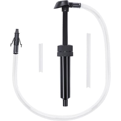 Pompe de transfert de fluide lubrifiant pour bouteilles de gallons Standard, pompe d'aspiration d'huile manuelle, liquide de refroidissement d'essence noir