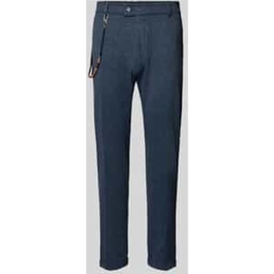 Stoffen broek met structuurmotief, model 'Conn'