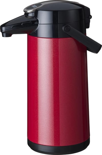 Bravilor Bonomat | Airpot Furento thermoskan met pomp dubbelwandig | RVS Rood 2.2L