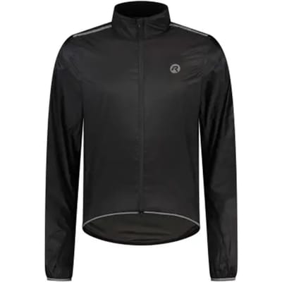 Rogelli Essential Heren Fiets Regenjas - Zwart