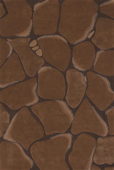 LIGNE PURE Create Vloerkleed/tapijt - Bruin - 170x240