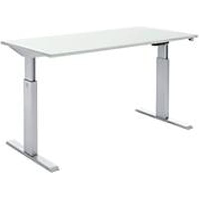 Schäfer Shop  Select Bureautafel, elektrisch in hoogte verstelbaar, B 1600 x D 800 x H 725-1195 mm