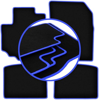 CARLUX-BLUE automatten voor: Suzuki SX-4 S-Cross crossover (2013-)