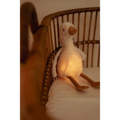 Little Dutch - Goose Knuffelgans met licht & geluid GRS Babyknuffels
