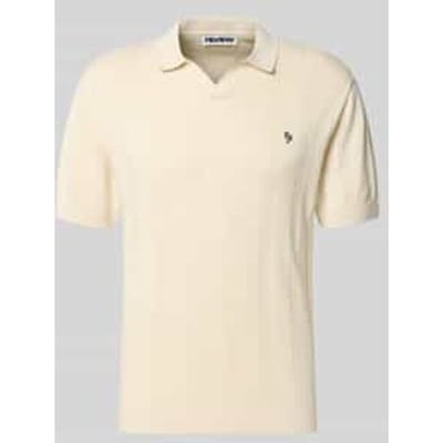regular fit poloshirt met gestikt logo