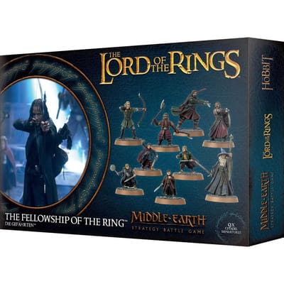 Set van 10 figuurtjes van 13 stuks - de gemeenschap van de ring Games Workshop Warhammer Middle Earth