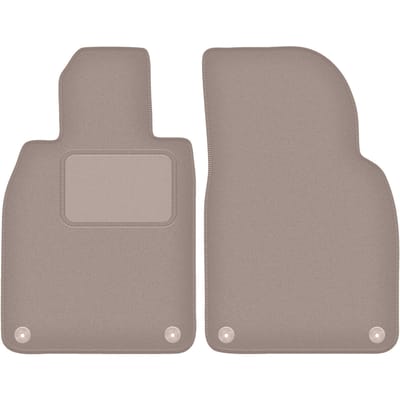 Beige velours vloermatten voor: Porsche Boxster 718 roadster (2016-)