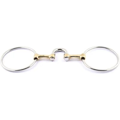 Mors 2 ringen voor paard groot tonggewicht Jump'In