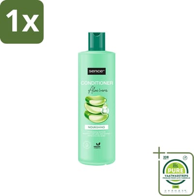 1 x Sence - Aloë Vera - Shampoo - Verzachtend - 400 ml - Aloë Vera Shampoo - Verzorgend Haar - Droog Haar - Beschadigd Haar - Gezond Haar