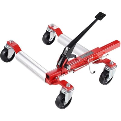 Chariot de Roue Robuste Positionnement de Véhicule Pneu Levage de Voiture 1500 Lbs Pack de 2