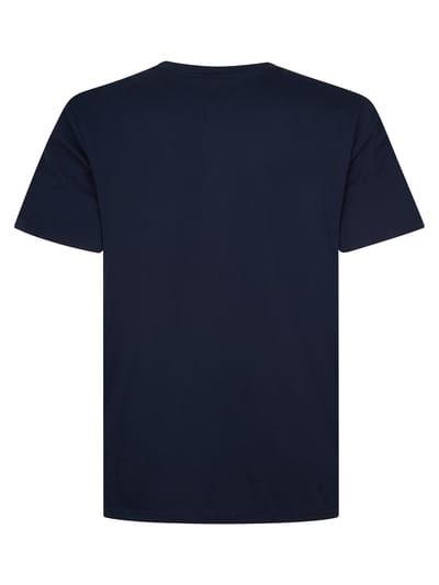 Petrol Industries - Heren Plus Size T-shirt met print Galaxia - Blauw - Maat 3XL