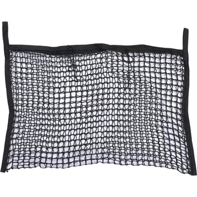 Sac à Foin pour Cheval Facile à Nettoyer Nylon Grande Capacité Suspendu Alimentateur à Foin à Alimentation Lente Sac pour Chèvres Remorque S gray