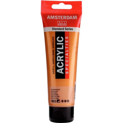 Amsterdam Standard Series Acrylverf Tube 120 ml Donkergoud 803