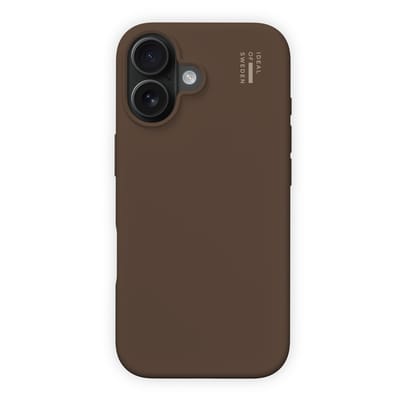 iDeal of Sweden Silicone Case geschikt voor MagSafe geschikt voor iPhone 16 - Mocha Mousse