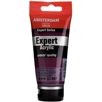Amsterdam Expert Series Acrylverf - 75 ml - Permanentroodviolet 567   8712079289539   Verf