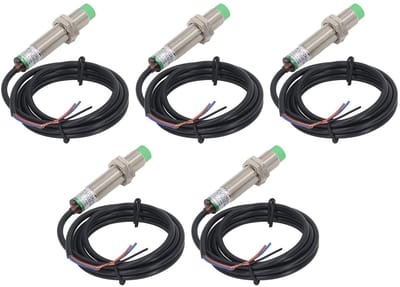 Store_7 - Inductieve Naderingssensor - 5 Stuks - Betrouwbare werking - M12 - Normaal Gesloten - Ideaal voor automatisering - Sensor voor divers...